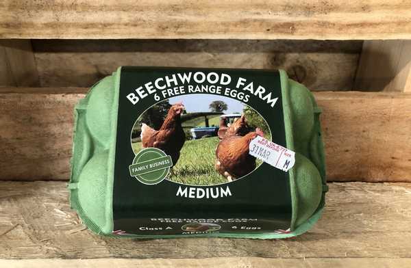 Beechwood Farm Eggs x 6