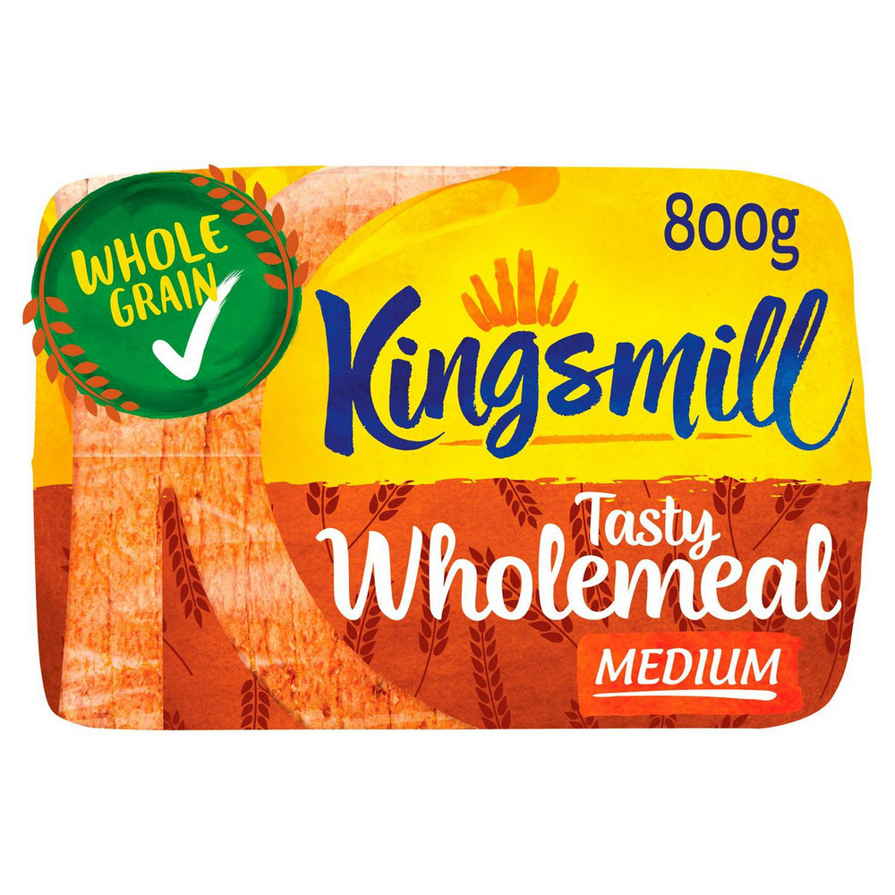 Kingsmill Wholemeal Medium 800g Order Online Fisher of Newbury