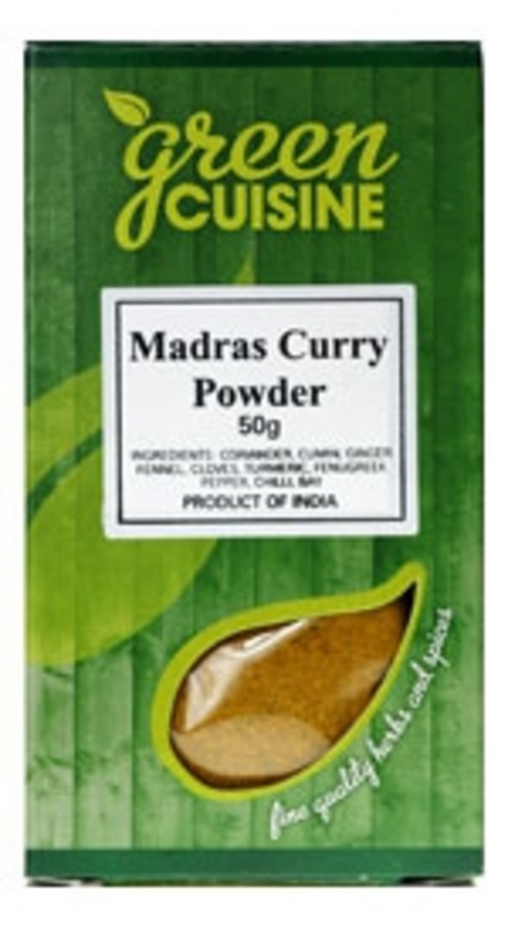 Madras Curry Powder 50g Order Online Fisher of Newbury