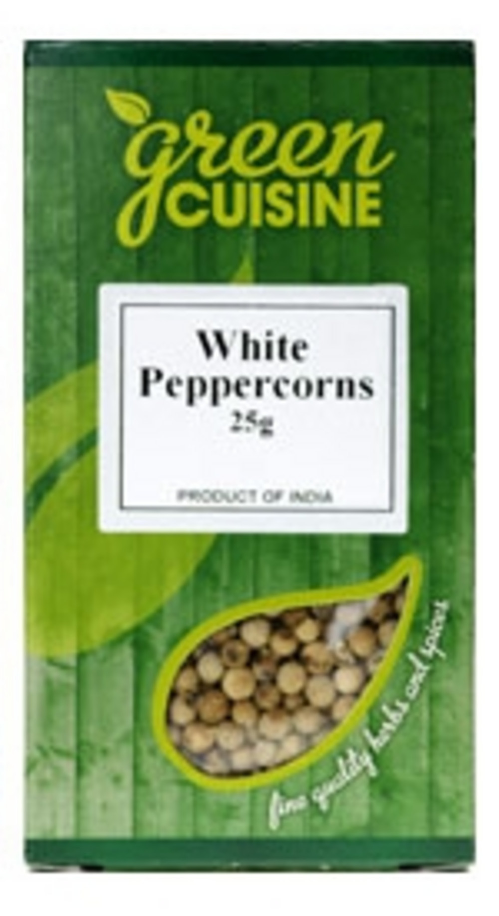 White Peppercorns 25g Order Online Fisher of Newbury
