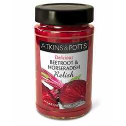 Atkins & Potts Beetroot & Horseradish Relish 230g