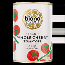 Biona Whole Cherry Tomatoes 400g