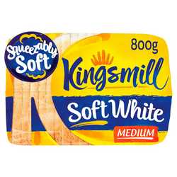 Kingsmill White Medium 800g