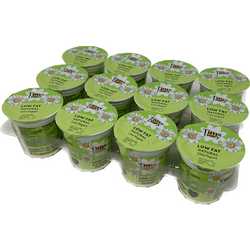 Low Fat Natural Yoghurts 12 x 125g