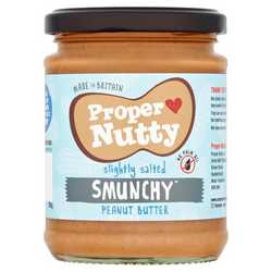 Proper Nutty Smunchy Peanut Butter (Slightly Salted) 280g