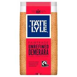 Tate & Lyle Unrefined Demerara Sugar 500g