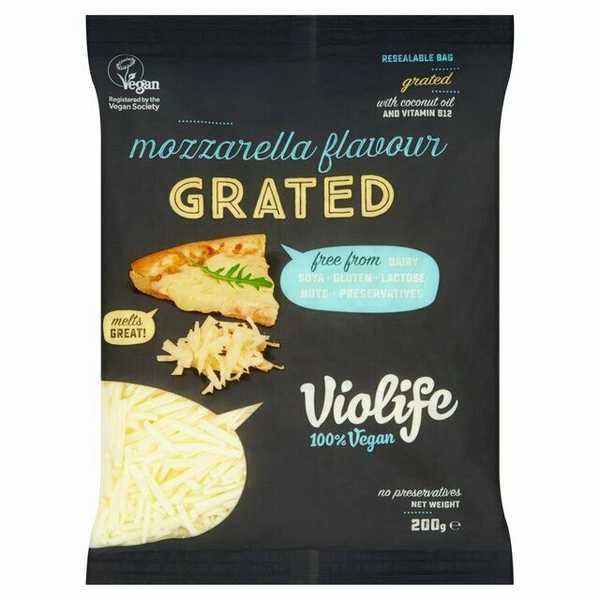 Violife Mozzarella Grated Cheese (vegan) 200g Order Online Fisher