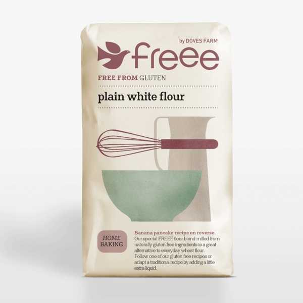 Doves Farm Gluten Free Plain Flour 1kg