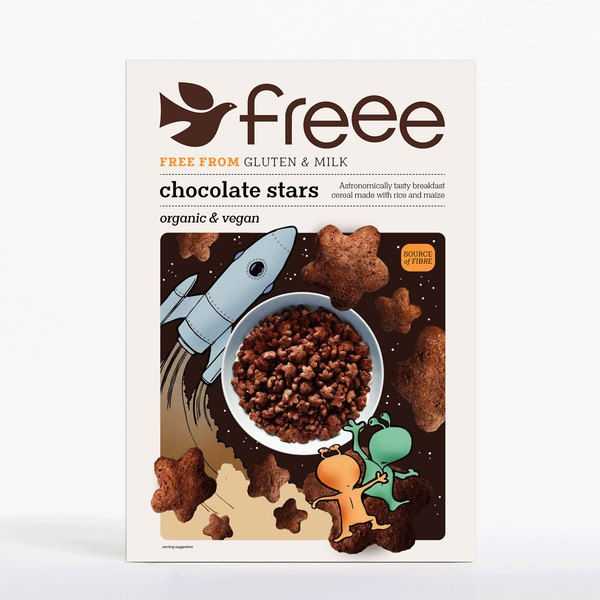 Doves Farm Gluten Free Chocolate Stars 300g
