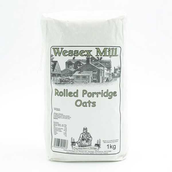 Wessex Mill Rolled Porridge Oats 1kg