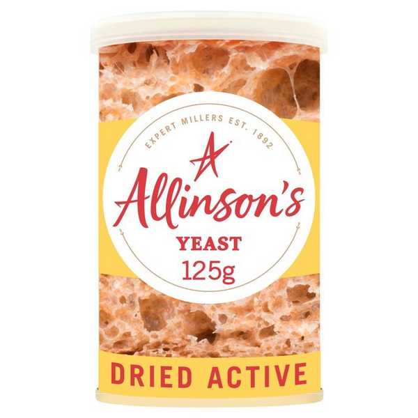 Allinson's Dried Active Yeast 125g