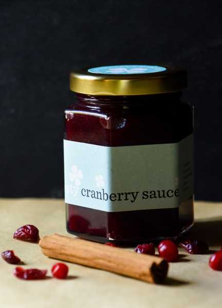 Honesty Bakery Cranberry Sauce 220g