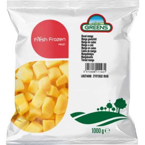Frozen Diced Mango 1kg (collection only)