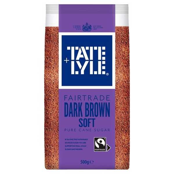 Tate & Lyle Dark Brown Soft Sugar 500g