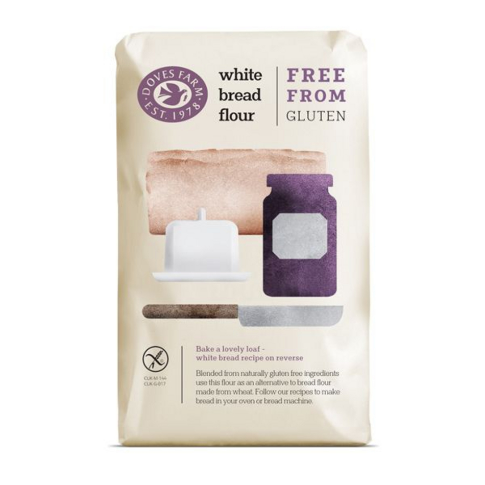 Doves Farm Gluten Free White Bread Flour 1kg Order Online Fisher of