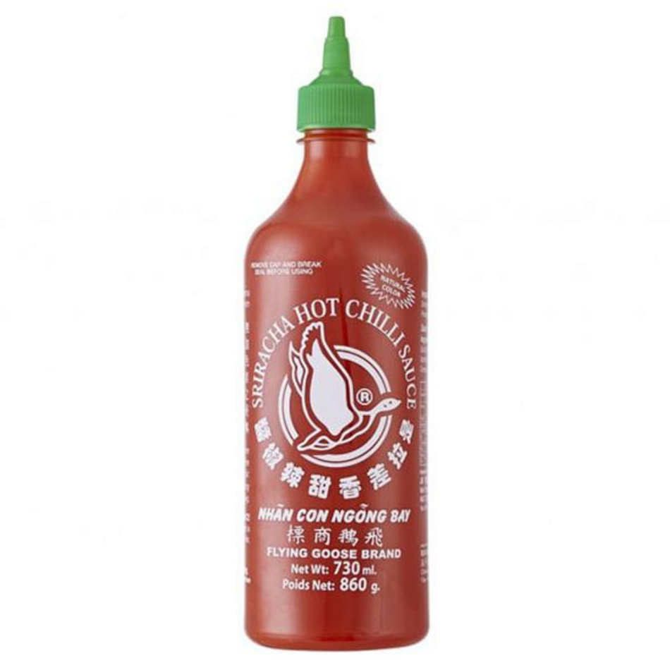Sriracha Hot Chilli Sauce 730ml Order Online Fisher of Newbury